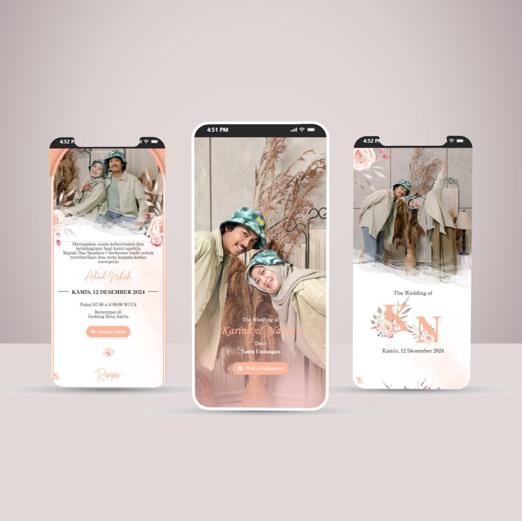 Undangan Website Tema AC Peach-5