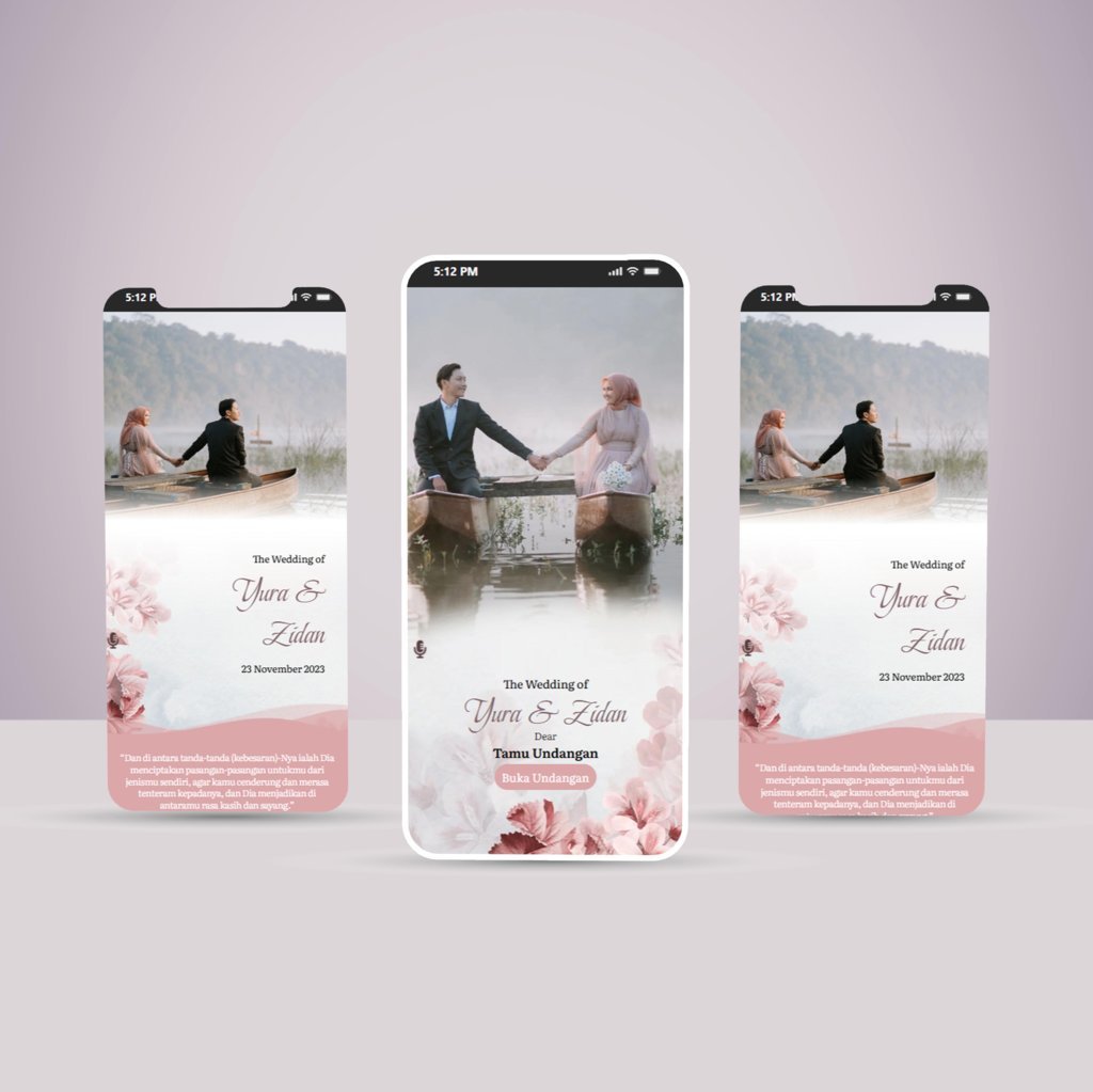 Undangan Website Tema AF-1
