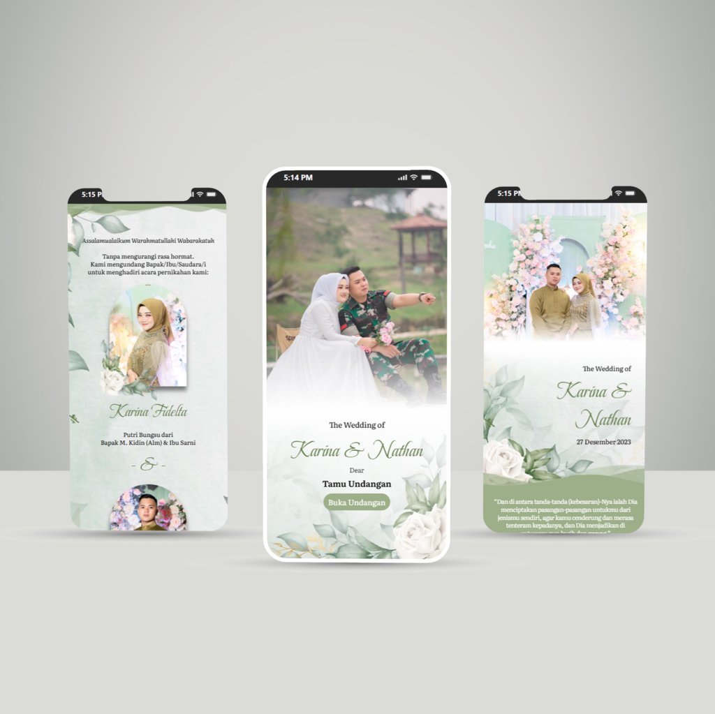 Undangan Website Tema AF Sage Green-1
