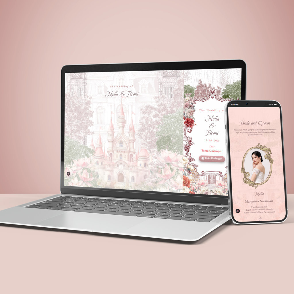 Undangan Website Royal Pink Castle-1