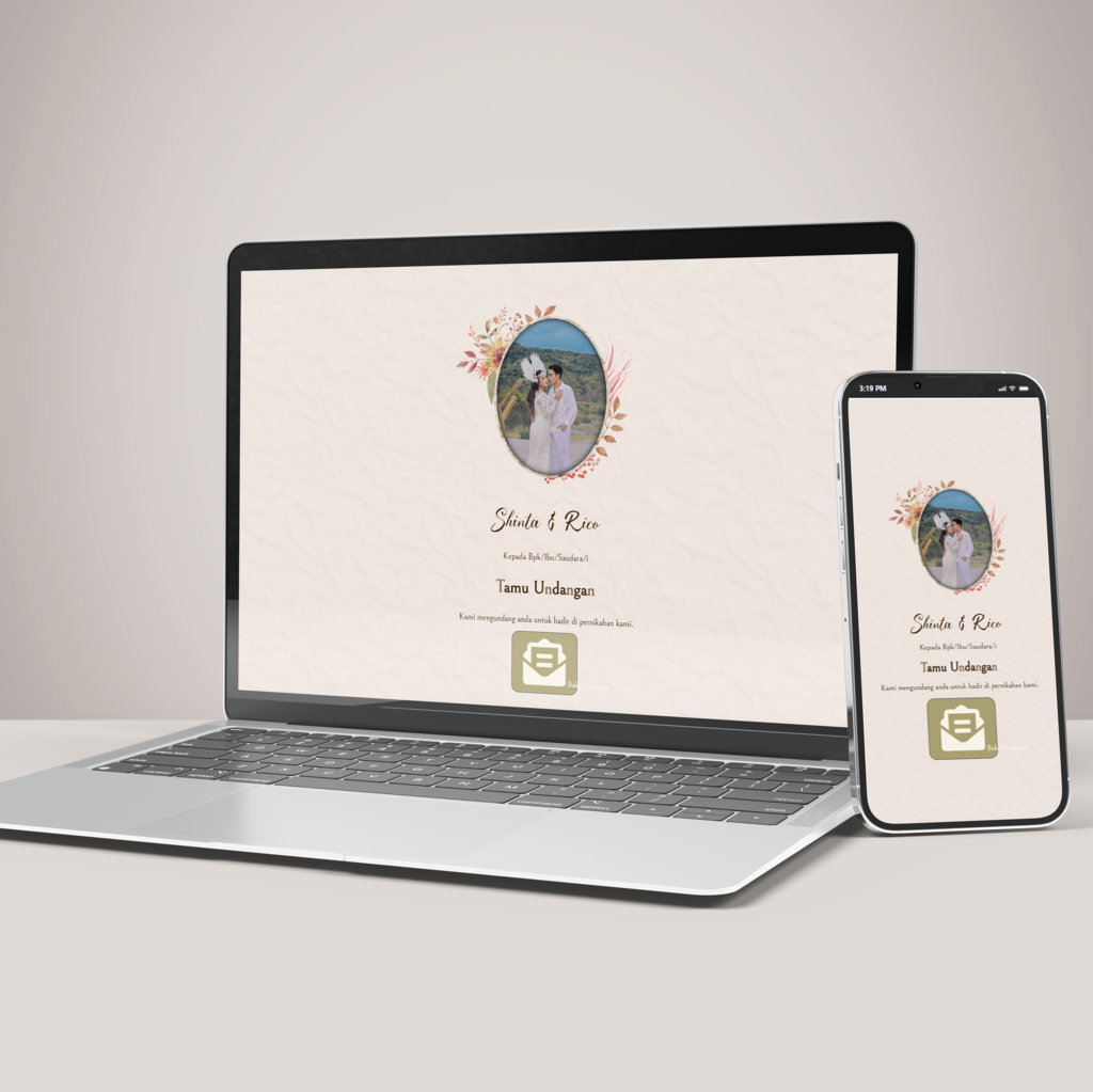 Undangan Website Tema AE-1