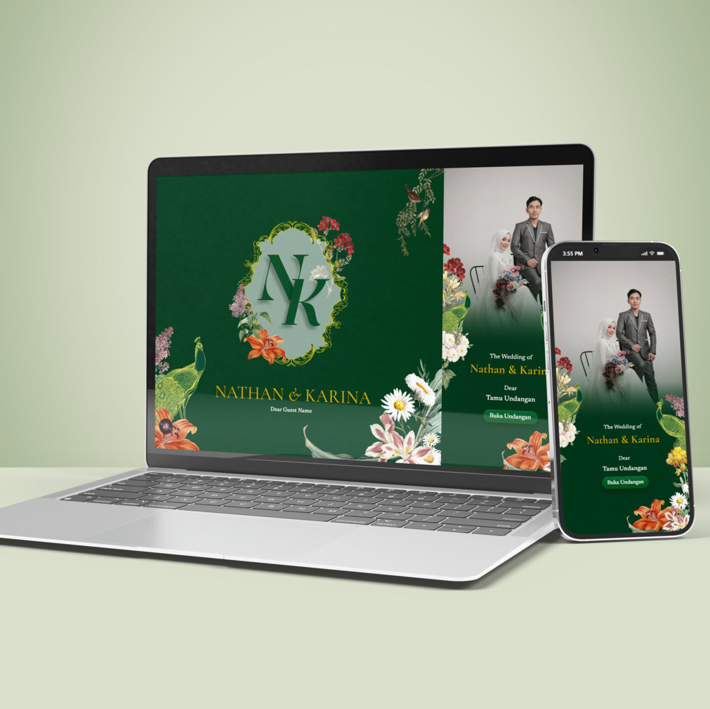 Undangan Website Green Emerald-1
